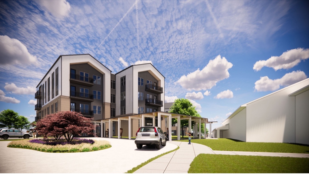 Rendering of Carr Building